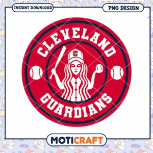 Cleveland Guardians PNG Design