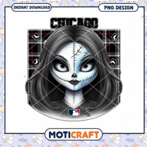 Chicago White Sox Girl PNG Design Instant Download