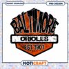 Baltimore Orioles Vintage Logo Instant Download PNG Art