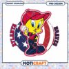 Atlanta Braves Tweety Bird PNG Baseball Design Download