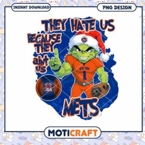 Grinch Mets PNG Sublimation