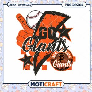 Go Giants Baseball PNG Design Go Giants Baseball PNG Design