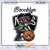Stylish Brooklyn Nets Girl PNG Design for Instant Download