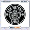 San Antonio Spurs Starbucks PNG Design
