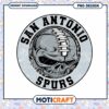 San Antonio Spurs Skull Design Instant Download PNG Art