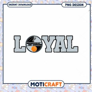 San Antonio Spurs Loyal PNG Design