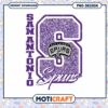 San Antonio Spurs Glitter PNG Design