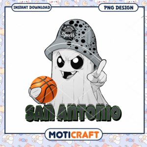 San Antonio Ghost Basketball Player PNG Instant Download