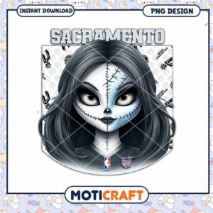 Sacramento Kings PNG Design Instant Download Template