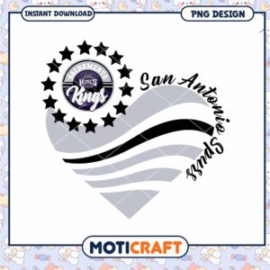 Sacramento Kings PNG Design for San Antonio Spurs Fans