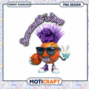 Sacramento Kings Fun Basketball Character PNG Downloadable Art Sacramento Kings Fun Basketball Character PNG Downloadable Art