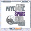 Psychotic Spurs Girl Design PNG for Instant Download Fun 2 Psychotic Spurs Girl Design PNG for Instant Download Fun