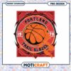 Portland Trail Blazers Retro Basketball PNG Clipart Design 2 Portland Trail Blazers Retro Basketball PNG Clipart Design
