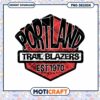 Portland Trail Blazers Retro Design PNG Instant Download 2 Portland Trail Blazers Retro Design PNG Instant Download