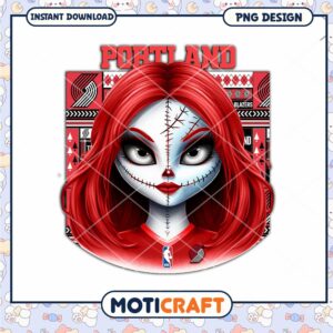 Portland Blazers PNG Sublimation Design