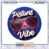 Pistons Vibe Retro Design PNG for Basketball Fans