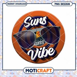 Phoenix Suns Vibe Sunglasses PNG Instant Download Design