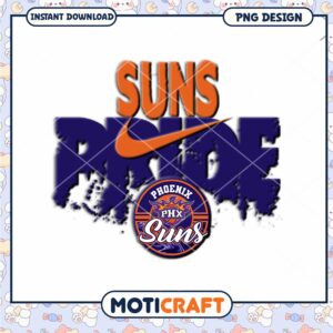 Phoenix Suns Pride PNG Design Instant Download Graphic