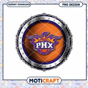 Phoenix Suns PNG Design Instant Download