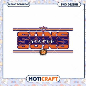 Phoenix Suns PNG Design Instant Download Graphic Art