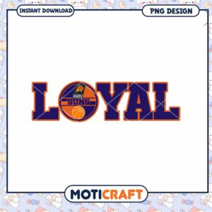 Phoenix Suns Loyal PNG Design