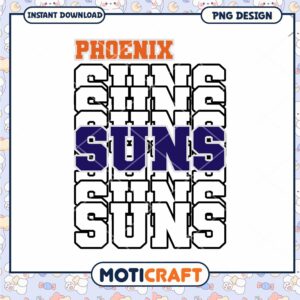 Phoenix Suns Graphic Design PNG Download for Fans