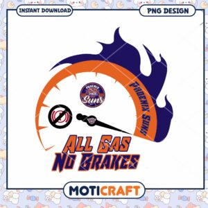 Phoenix Suns All Gas No Brakes PNG