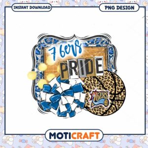 Philadelphia 76ers Pride PNG Design for Sports Fans