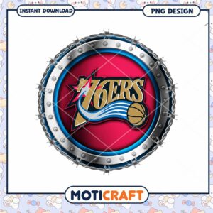 Philadelphia 76ers PNG Logo Design