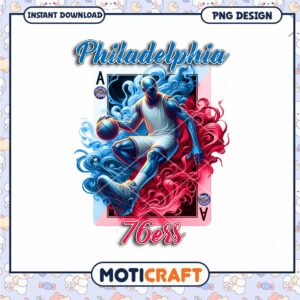 Philadelphia 76ers PNG Sublimation Design Philadelphia 76ers PNG Sublimation Design