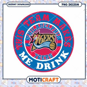 Philadelphia 76ers PNG Design Instant Download Philadelphia 76ers PNG Design Instant Download