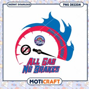 Philadelphia 76ers PNG Design All Gas No Brakes