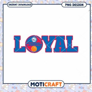 Philadelphia 76ers Loyal PNG Design