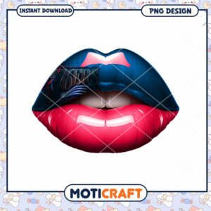 Philadelphia 76ers Lips PNG Design