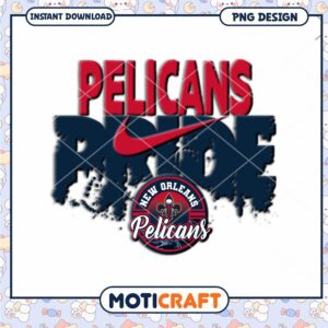 Pelicans Pride Instant Download PNG Design for Fans