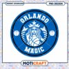Orlando Magic Starbucks PNG Design 1 Orlando Magic Starbucks PNG Design