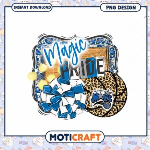 Orlando Magic Pride PNG Design Instant Download Art