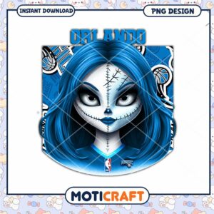 Orlando Magic PNG Design with Unique Character Art