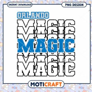 Orlando Magic PNG Design Instant Download