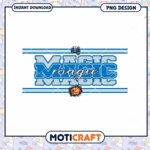 Orlando Magic PNG Design Instant Download Basketball Art