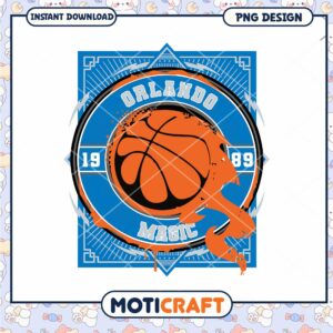 Orlando Magic Basketball PNG Design