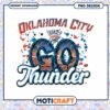 Oklahoma City Thunder PNG Sublimation Design 1 Oklahoma City Thunder PNG Sublimation Design