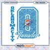 Oklahoma City Thunder PNG Glitter Design