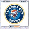 Oklahoma City Thunder Logo PNG Instant Download Design