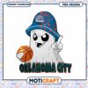 Oklahoma City Basketball Ghost PNG Digital Download Design