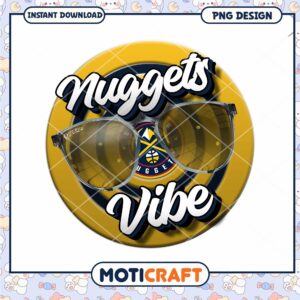 Nuggets Vibe PNG Graphic for Instant Download Design Use