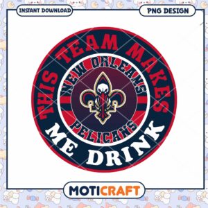 New Orleans Pelicans Team PNG Design