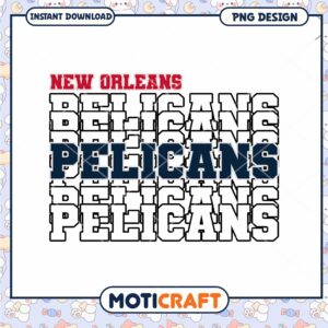 New Orleans Pelicans PNG Design