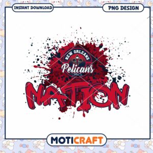 New Orleans Pelicans Nation PNG Design for Download