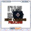 New Orleans Pelicans It's in My DNA PNG Design Download